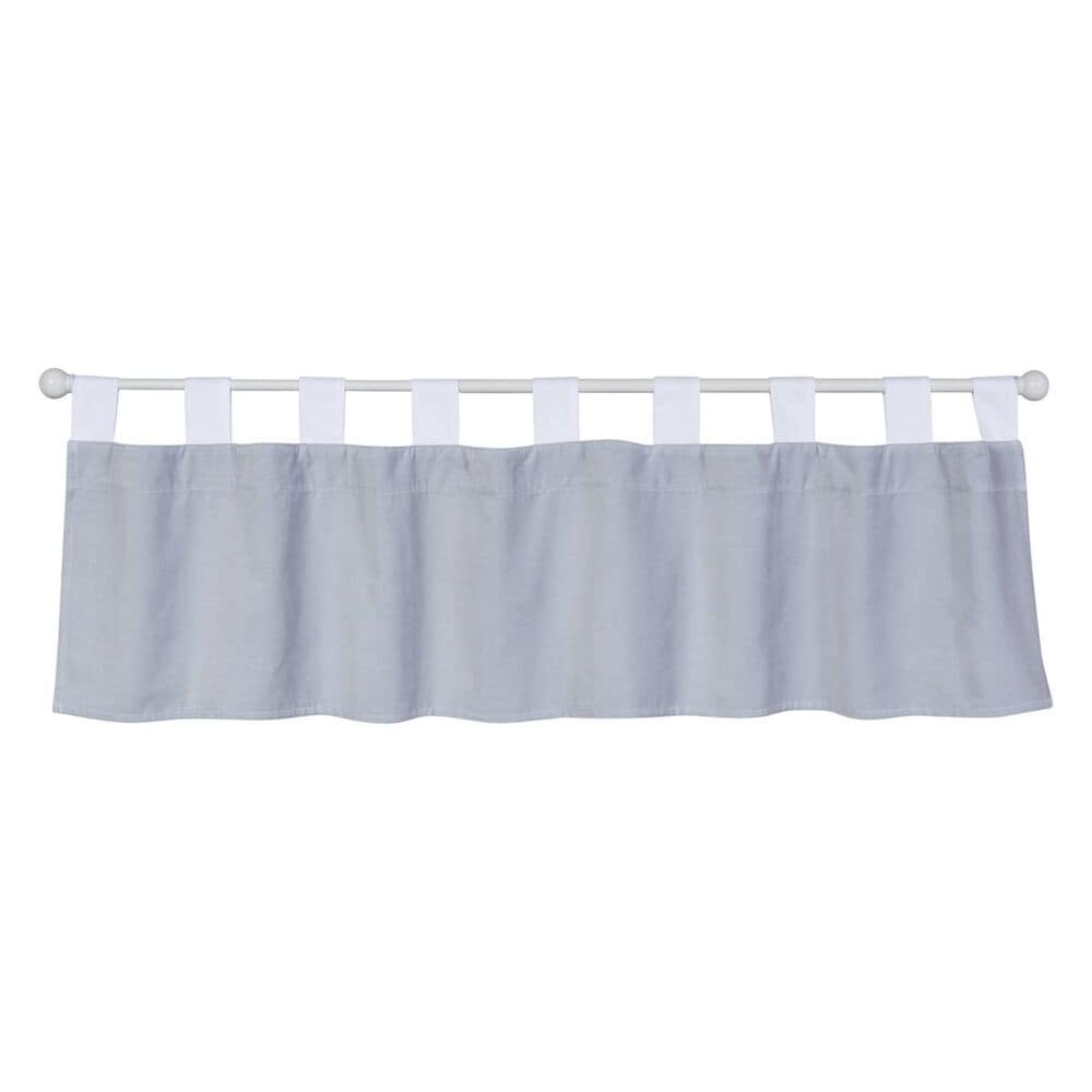 Trend Lab LLC Gray Washed Velvet Window Valance, , large