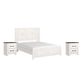 Ashley Gerridan 3-Piece King Bedroom Set with Nightstand in White and Gray, , large