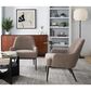 Lumisource Marcel Accent Chair in Light Brown, , large