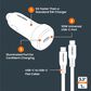 Ventev Ultrafast USB-C Universal Car Charger and Cable in Dark Gray, , large