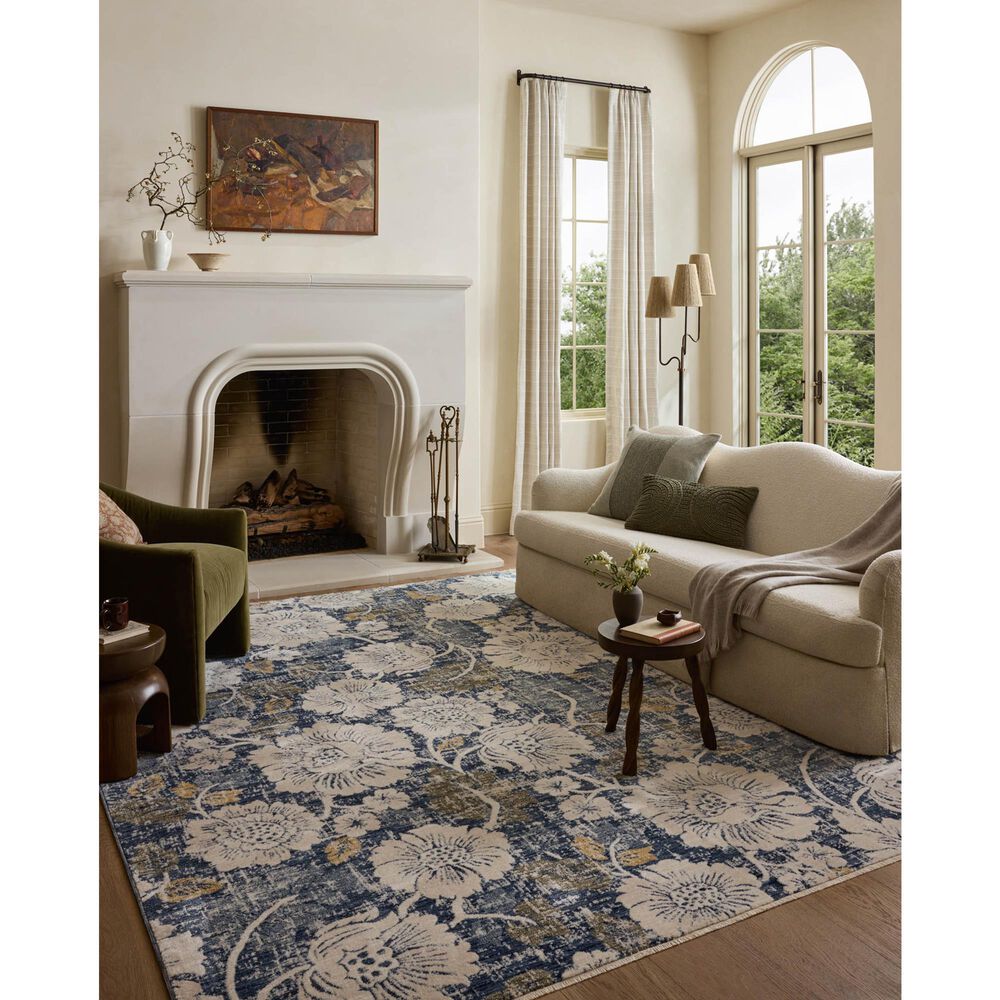 Loloi Eileen Denim and Natural 7&#39;10&quot; x 10&#39;2&quot; Area Rug, , large