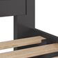 Urban Home Grace Eastern King Storage Bed in Raven Black, , large