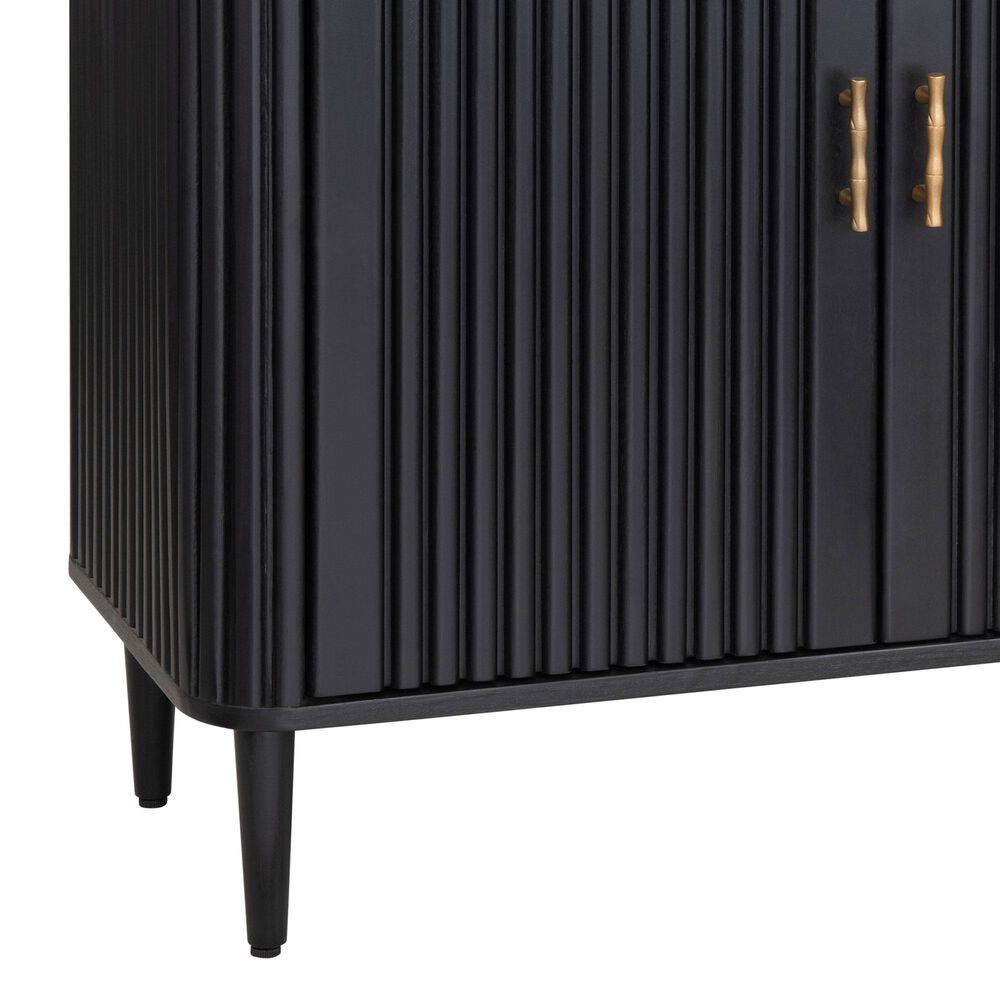 Crestview Collection Camden 2-Door Cabinet in Black, , large