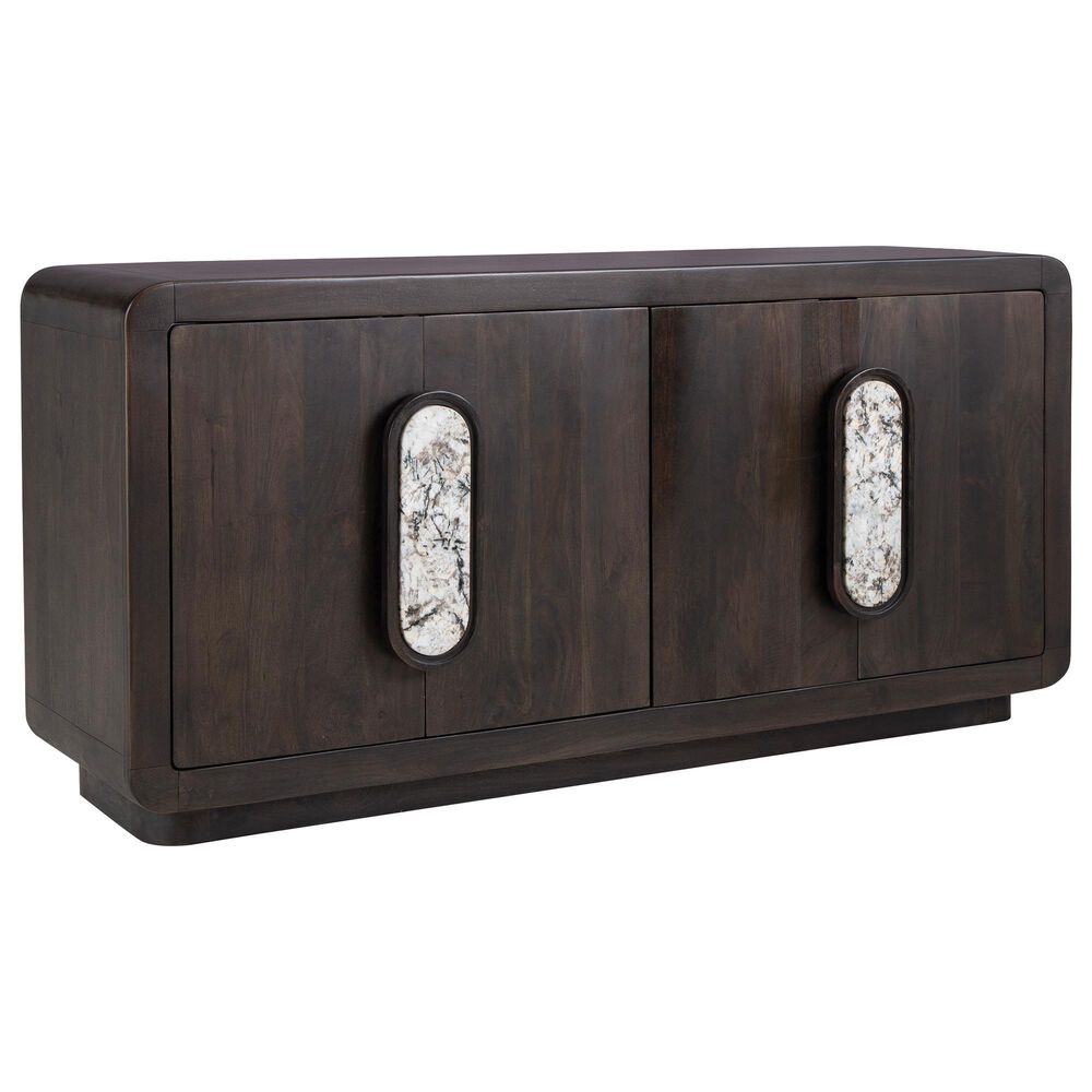 Ashley Elliston Accent Cabinet in Espresso Brown, , large