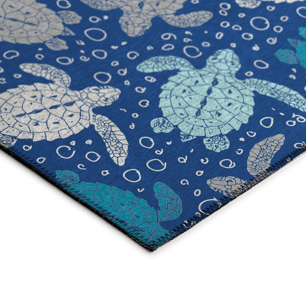 Dalyn Rug Company Seabreeze SZ13 3&#39; x 5&#39; Navy Area Rug, , large