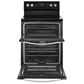Whirlpool 6.7 Cu. Ft. Freestanding Electric Double Oven Range with Convection in Black, , large