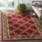 Safavieh Lyndhurst 8"9" x 12" Red and Black Area Rug, , large