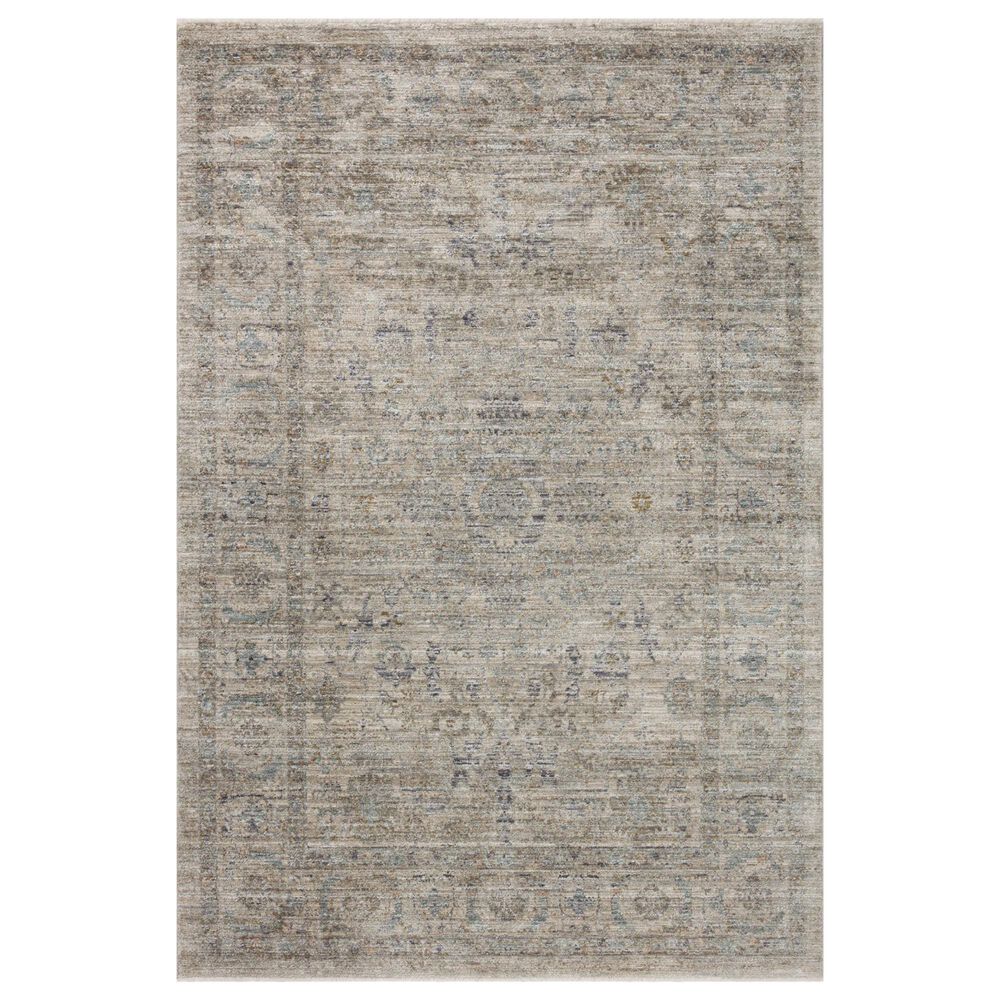 Loloi Katherine 5"3" x 7"9" Beige and Mist Area Rug, , large