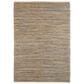 L&R Resources Natural Fiber 5" x 7"9" Navy Area Rug, , large