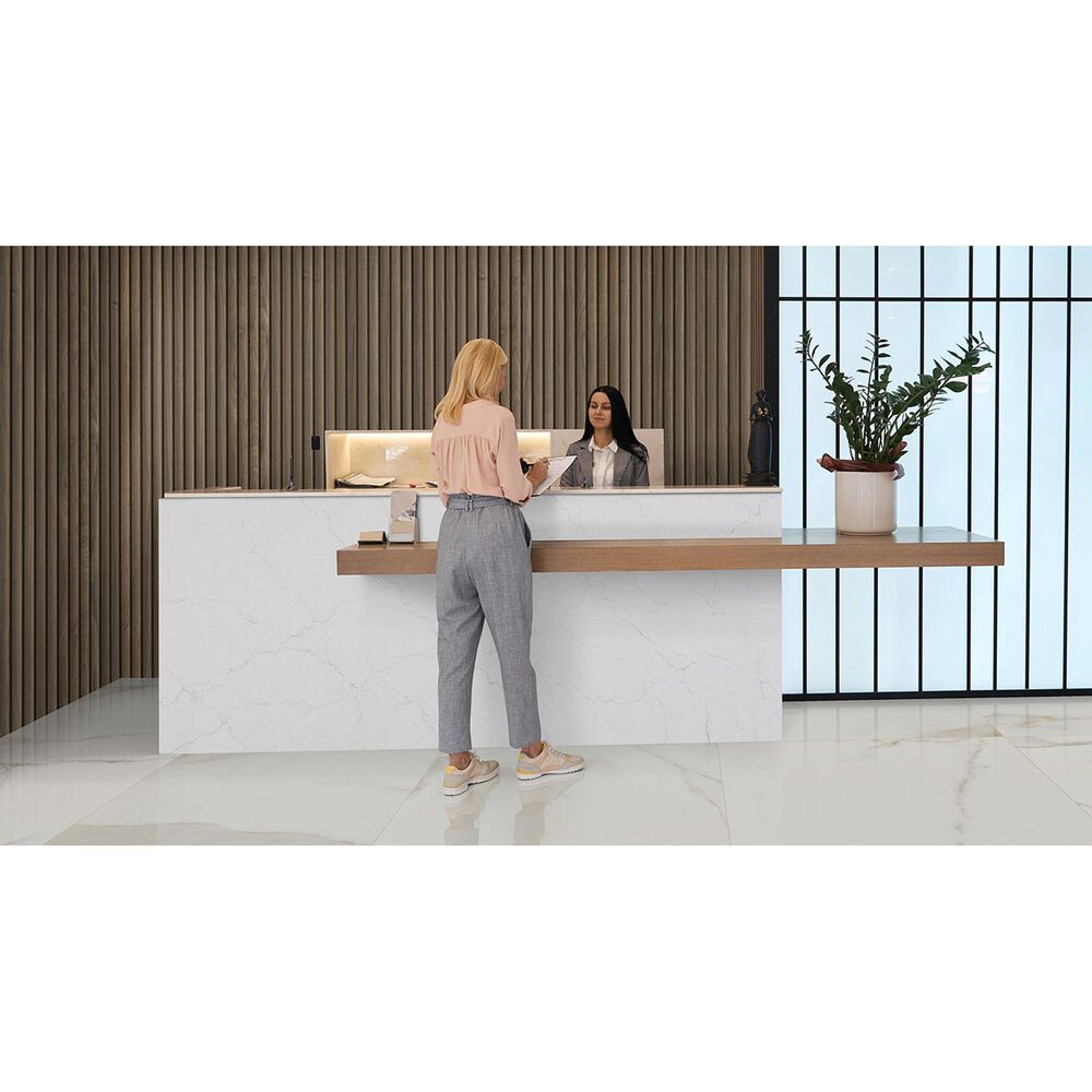 NFM Custom Countertops Calacatta Miraggio Duo 3cm Quartz Countertop, , large