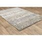 Oriental Weavers Aspen Distressed Shag 530J9 5"3" x 7"6" Gray and Ivory Area Rug, , large