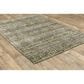 Oriental Weavers Atlas Stripe 747A0 1"10" x 3"2" Green Scatter Rug, , large