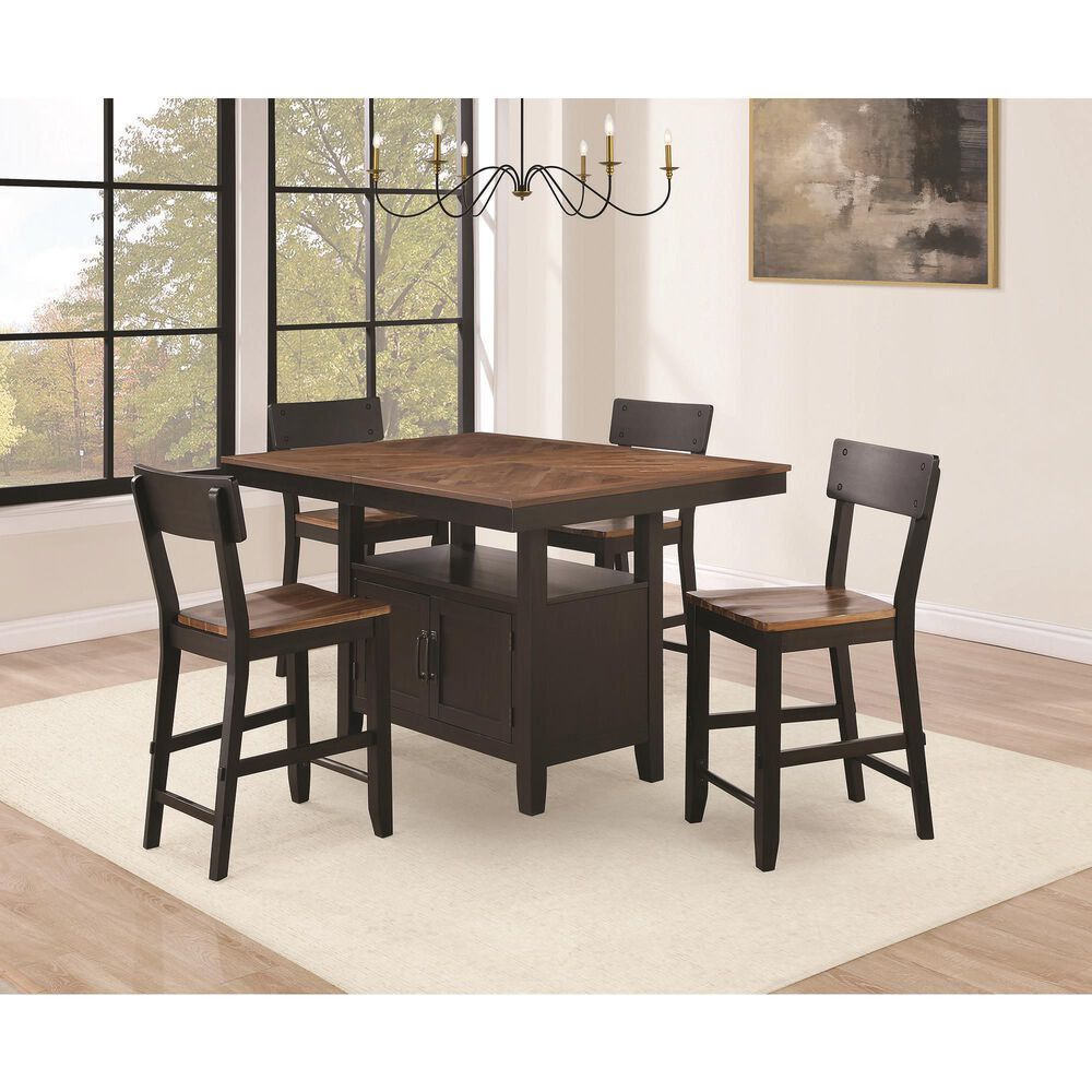 Steve Silver Bermuda Counter Table and 4 Stools, , large