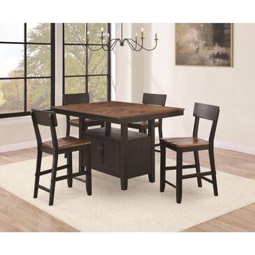 Steve Silver Bermuda Counter Table and 4 Stools, , large