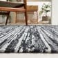 Safavieh Montauk MTK251 9" x 12" Grey and Black Area Rug, , large