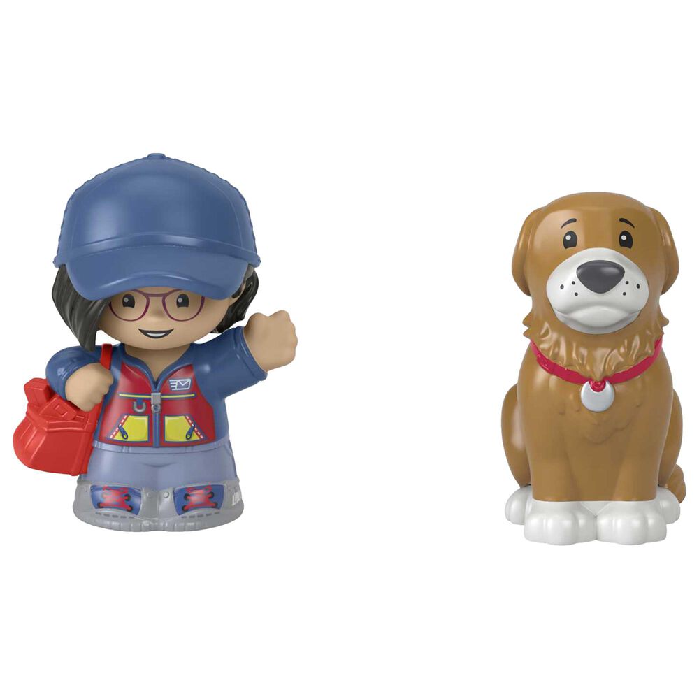 Little People Mailperson and Dog, , large
