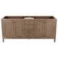 James Martin Vanities Chicago 72" Double Bathroom Vanity in Whitewashed Walnut with 3 cm Lime Delight Quartz Top and Rectangular Sinks, , large