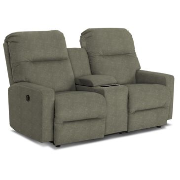 Best Home Furnishings Kenly Power Reclining Loveseat with Console in Flint, , large