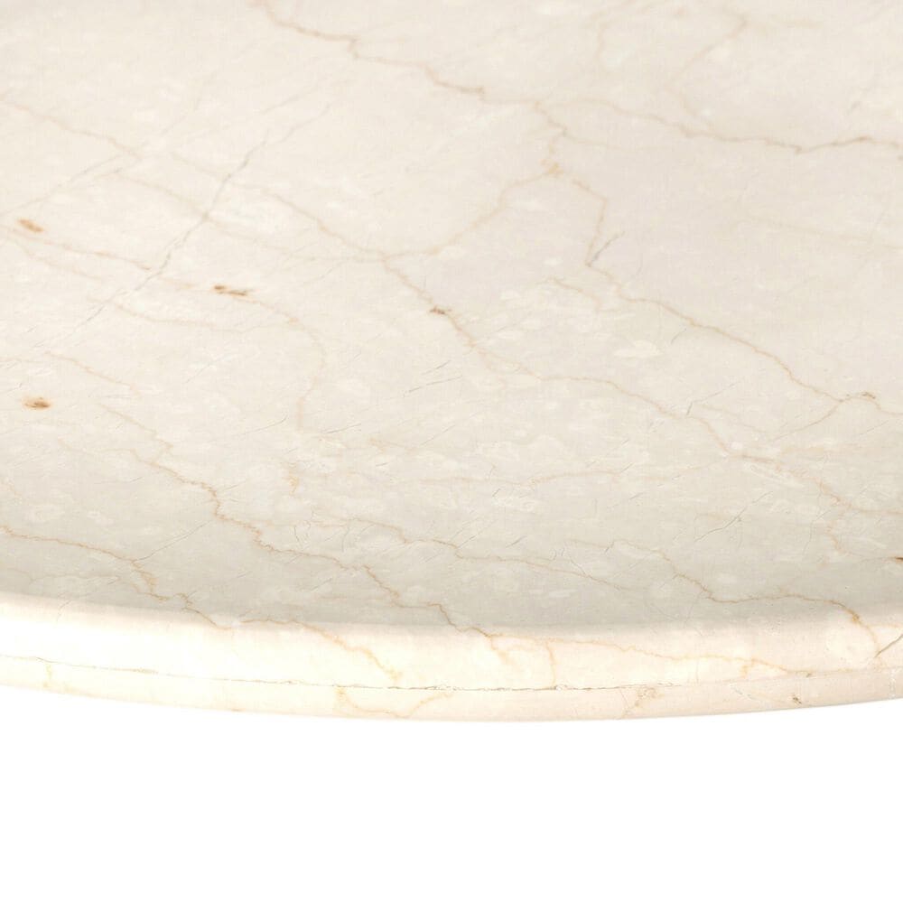 Amber Lewis x Four Hands Rockwell Dining Table in Cream Marble, , large
