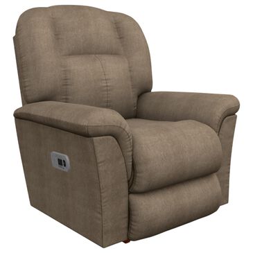 La-Z-Boy Jasper Power Rocking Recliner with Headrest in Twig, , large