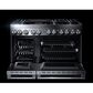 JennAir Rise 48" Professional Range with Gas Grill in Stainless Steel, , large