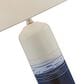 Lite Source Heaton Table Lamp in Navy and White (Set of 2), , large