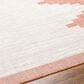 Surya Eagean EAG-2436 Rust, Ivory, Dusty Pink and Dusty Coral 5"3" x 7"7" Indoor/Outdoor Area Rug, , large