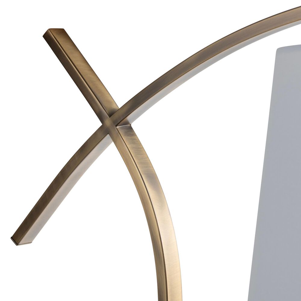 Crestview Collection 62.25&quot; Metal Floor Lamp in Gold, , large