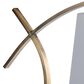 Crestview Collection 62.25" Metal Floor Lamp in Gold, , large