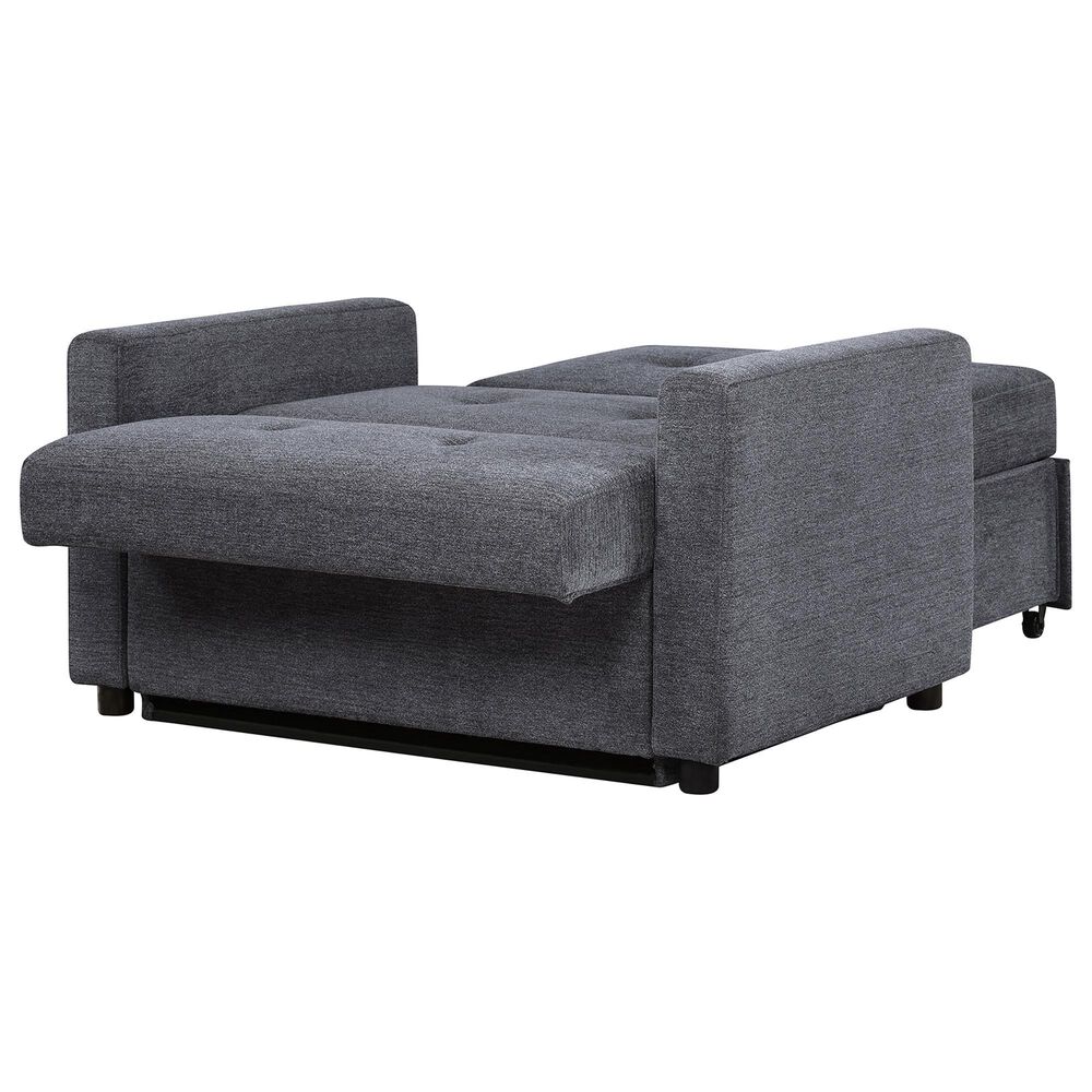 Steve Silver Convertible Sleeper Chair in Gray, , large