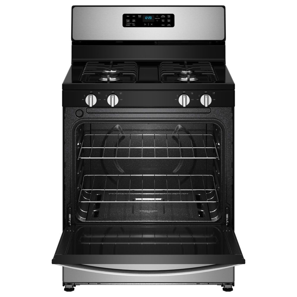 Whirlpool 5.1 Cu. Ft. Gas Range with No Preheat Mode in Stainless Steel, , large