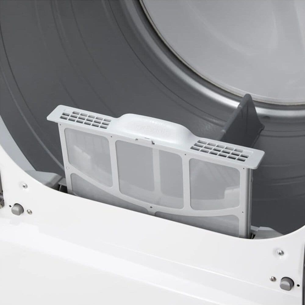 LG 5.5 Cu. Ft. Smart Top Load Washer and 7.3 Cu. Ft. Electric Dryer Laundry Pair in White, , large