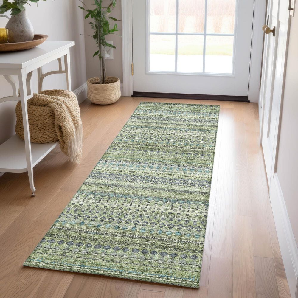 Dalyn Rug Company Solace SL2 2&#39;3&quot; x 7&#39;6&quot; Aloe Runner, , large