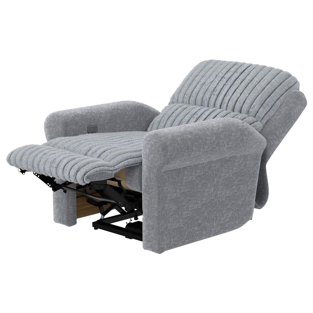 Catnapper Foxy Power Lay Flat Recliner with Zero Gravity in Nickel, , large