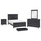 Legacy Classic Flatiron 4-Piece Full Trundle Bedroom Set in Midnight, , large