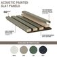 MS International Dusk 9.5" x 94.5" Acoustic Wall Slat Panels, , large