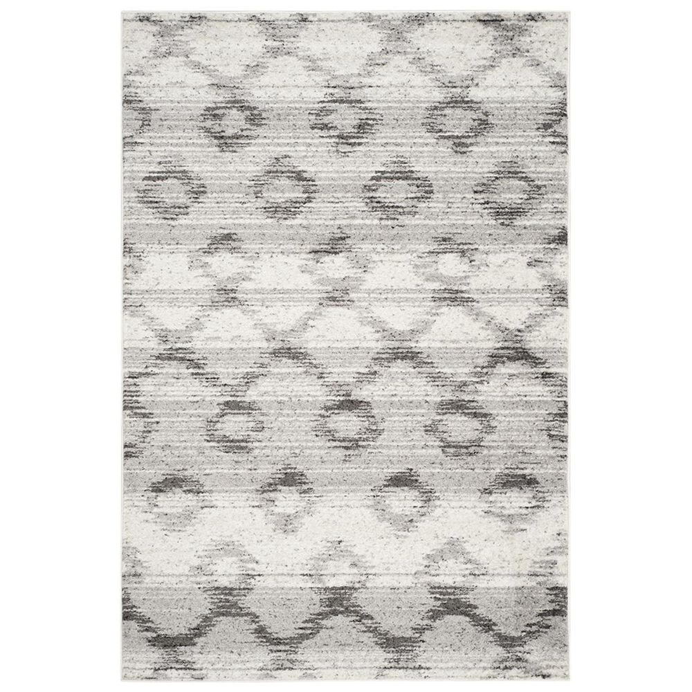 Safavieh Adirondack ADR106P-4 4&#39; x 6&#39; Silver/Charcoal Area Rug, , large