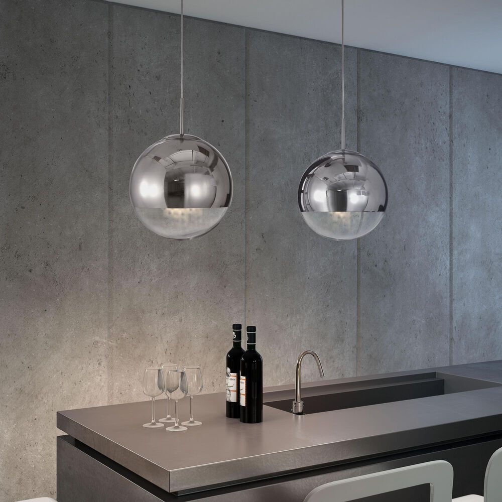 Zuo Modern Kinetic 50104  Ceiling Lamp in Chrome, , large