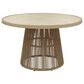 Ashley Orchard Beach Patio Dining Table in Beige, , large