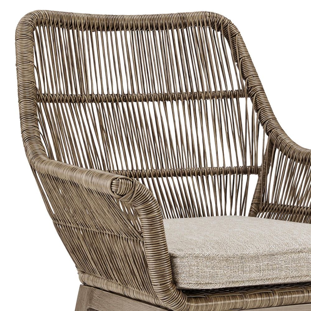 Ashley Beach Front Patio Arm Chair in Beige &#40;Set of 2&#41;, , large
