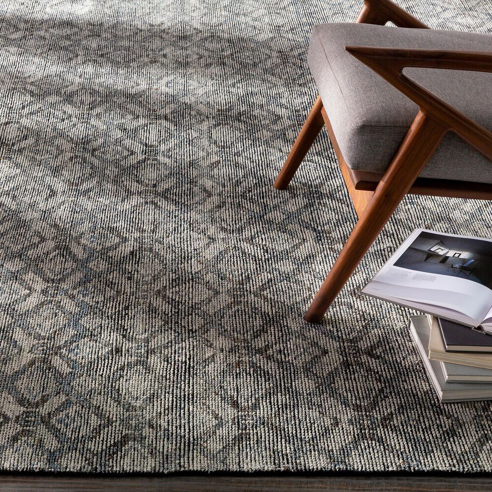 Surya Malaga 2&#39; x 3&#39; Ink, Tan and Lime  Area Rug, , large
