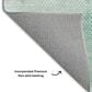 Dalyn Rug Company Trevi TV4 2"3" x 7"6" Teal Runner, , large