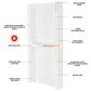Evolur Contour Changing Pad in White, , large