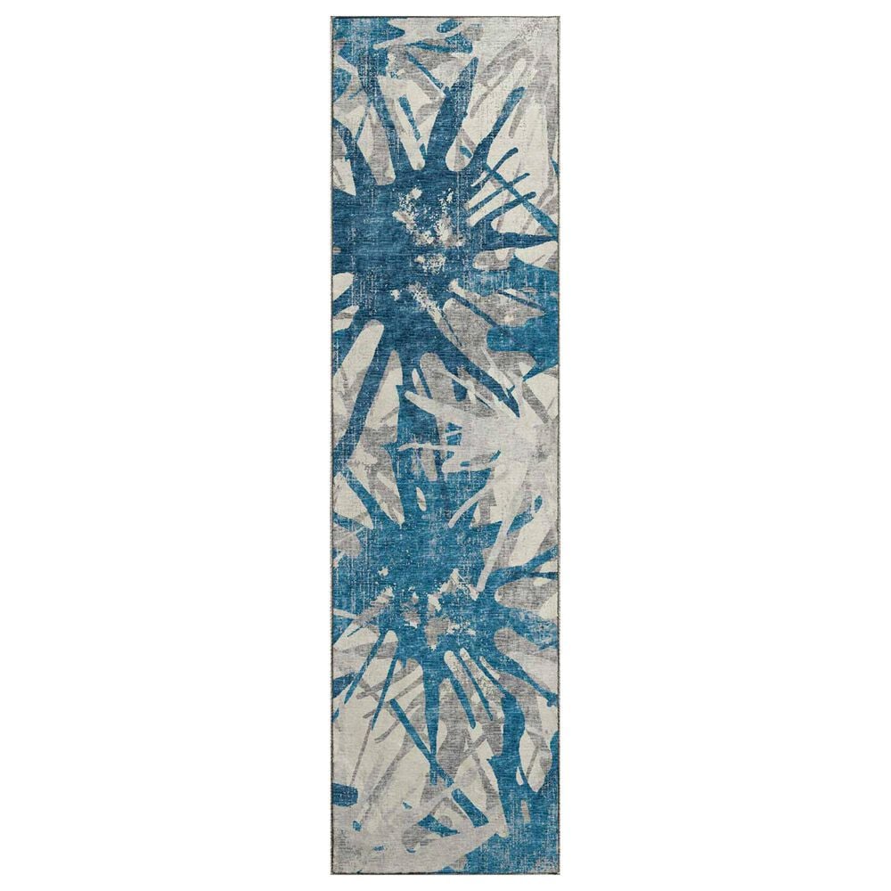 Dalyn Rug Company Brisbane 2"3" x 7"6" Cobalt Runner, , large