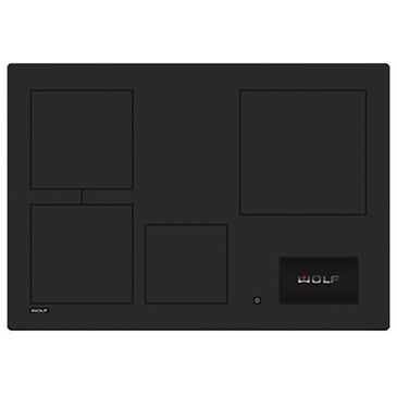Wolf 30" Electric Induction Cooktop in Black, , large