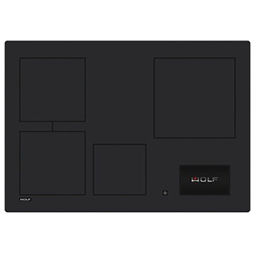 Wolf 30" Electric Induction Cooktop in Black, , large