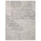 Loloi Levitt Shag 5"3" x 7"6" Ivory and Grey Area Rug, , large