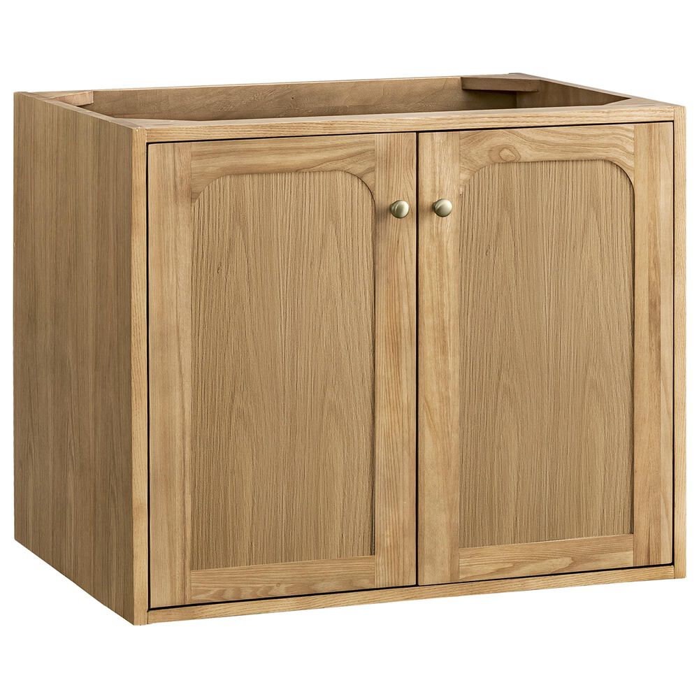 James Martin Vanities Laurent 30" Single Bathroom Vanity in Light Natural Oak with 3 cm Lime Delight Quartz Top and Rectangular Sink, , large