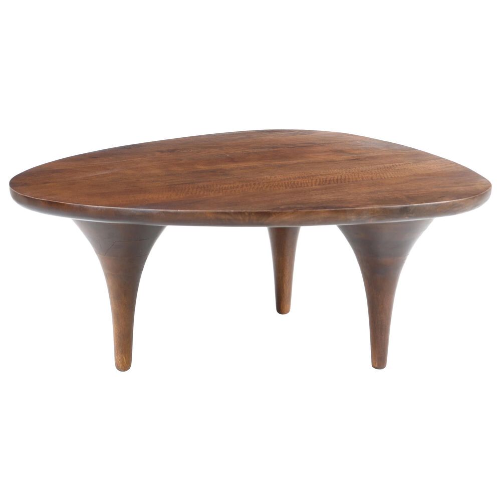 Zuo Modern Spiker Coffee Table in Walnut, , large