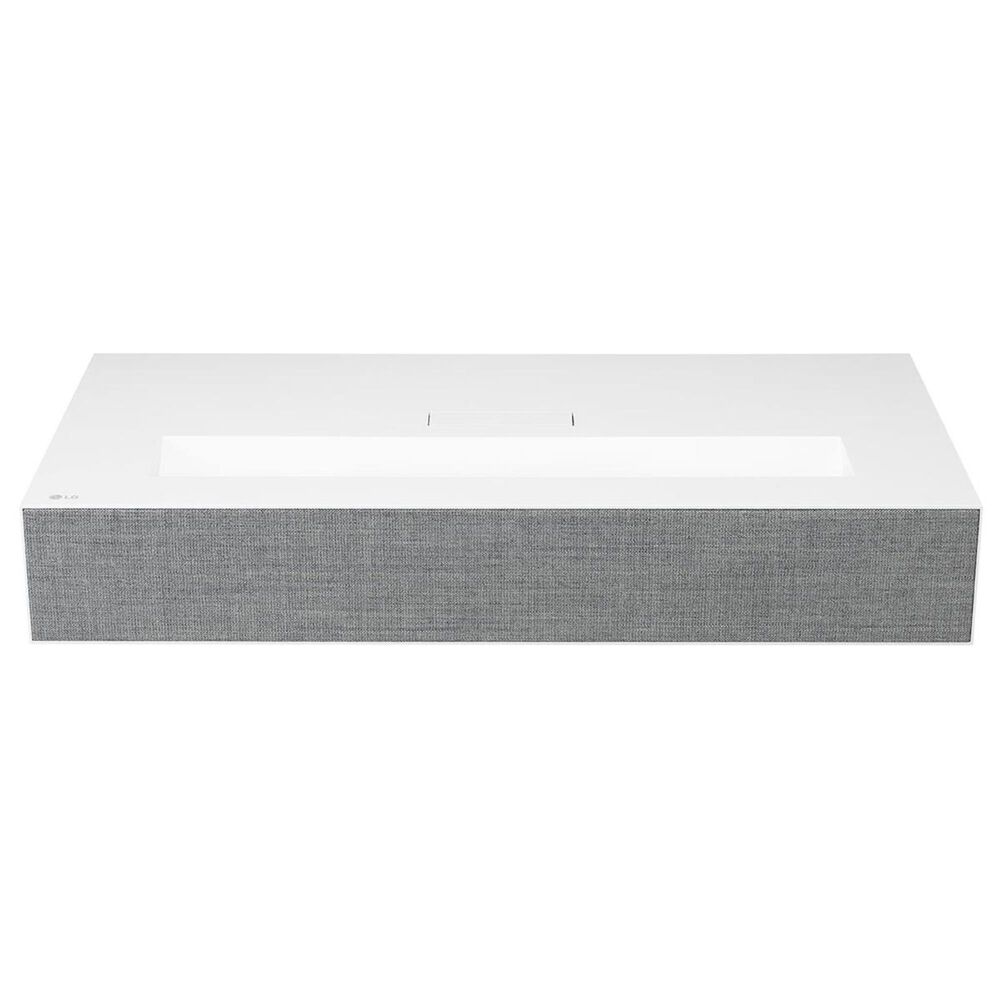 LG 4K UHD Laser Smart Home Theater CineBeam Short Throw Projector in White, , large